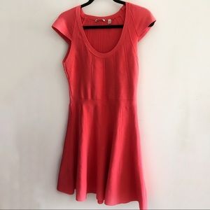 Guess orange-red mini dress